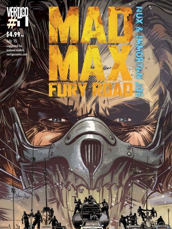 mad max comic book
