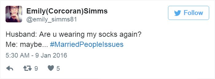 married-tweets-socks