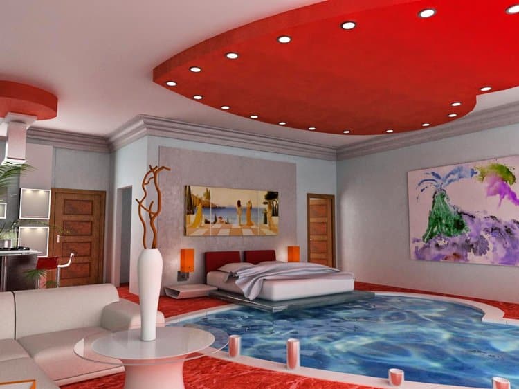 pool-bedroom-heart