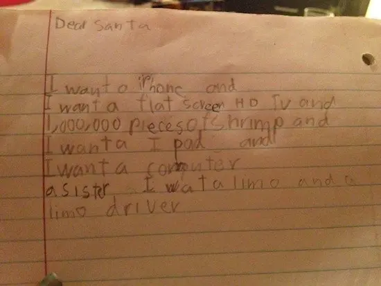 santa letter