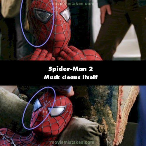 spiderman 2 mistake