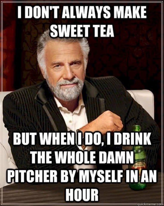 sweet tea meme