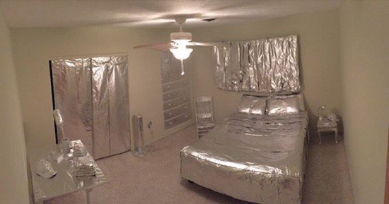 tin foil room