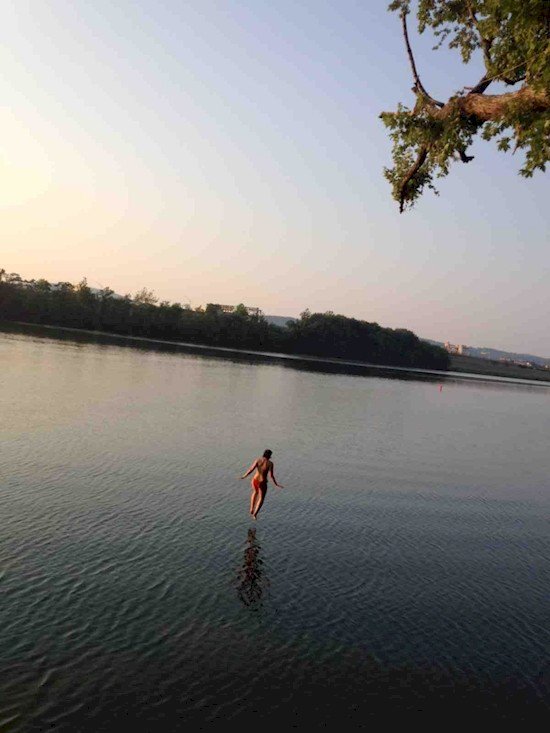 walking on water pic