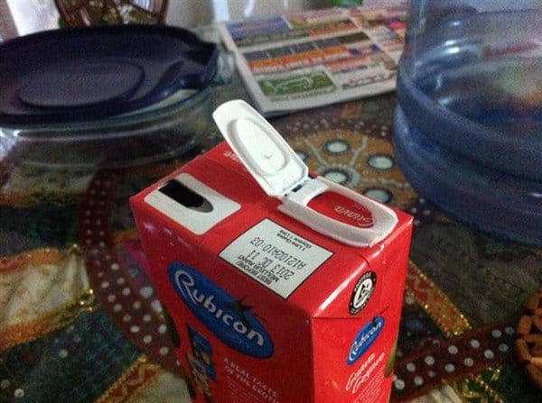 wonky carton