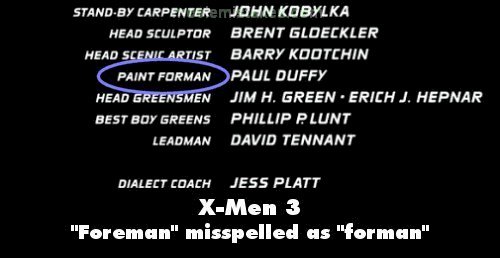 x men 3 typo