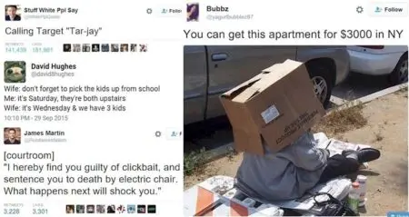 Absurd Hilarious Tweets Twittersphere