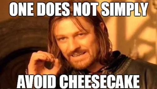Avoid Cheesecake