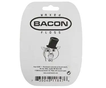 Bacon Dental Floss pack