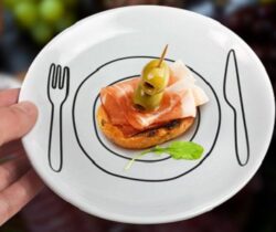 Bite Sized Appetizer Plates