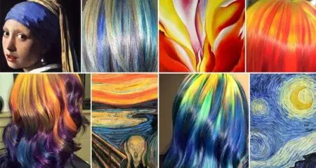 Colorful Hairdos Iconic Works Of Art