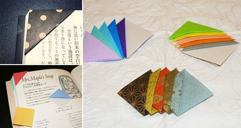DIY Origami Bookmark