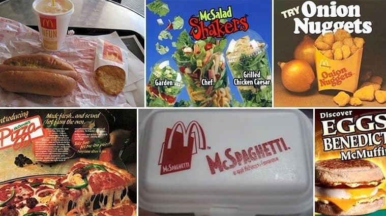Discontinued McDonald's Items You Probably Never Knew Existed