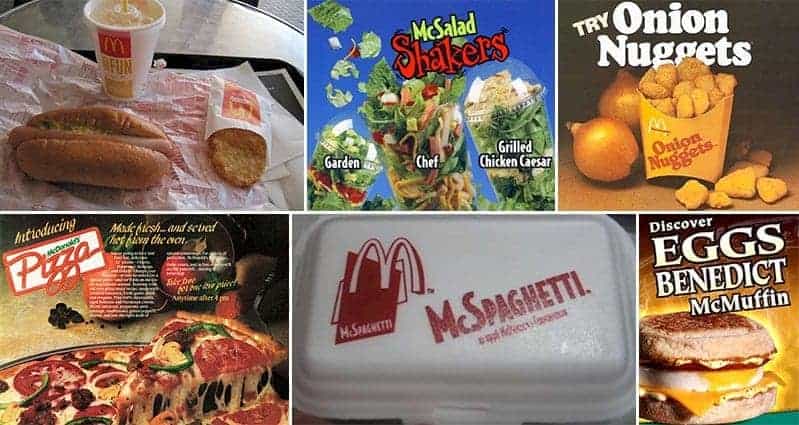 Discontinued McDonald's Items You Probably Never Knew Existed