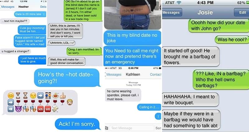 Check out these 14 hilarious first date texts to see what we mean! 