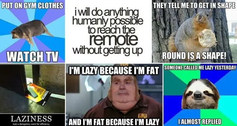 Hilarious Lazy Memes