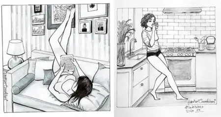 Illustrations Single Female