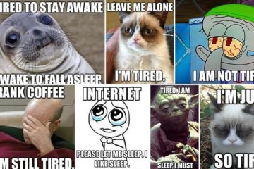 Memes About Being Tired