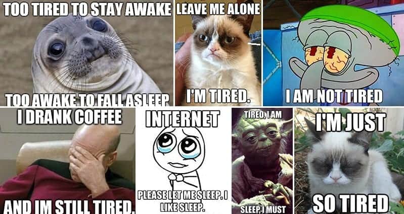 13 Accurate Memes About Being Tired That We Can All Relate To