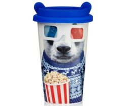 Movies Panda Travel Mug