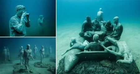 Museo Atlantico's Sculptures Ocean Floor