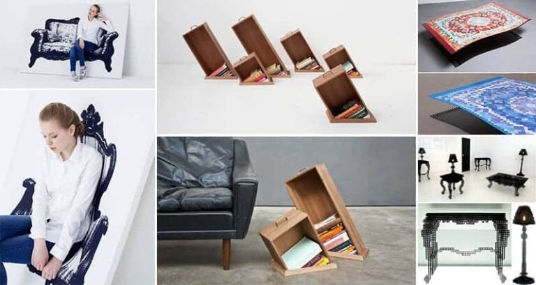 Optical Illusion Furniture Unique