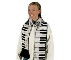 Piano Keys Scarf