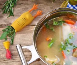 Rubber Chicken Herb Infuser