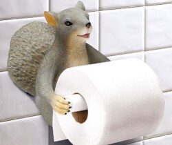 Squirrel Toilet Paper Holder