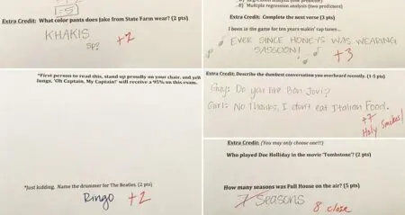 Teacher Sense Of Humor Hilarious Answers