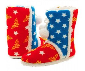 Wonder Woman Boot Slippers