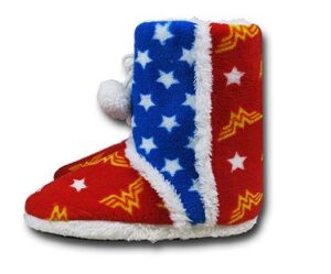 Wonder Woman Boot Slippers warm