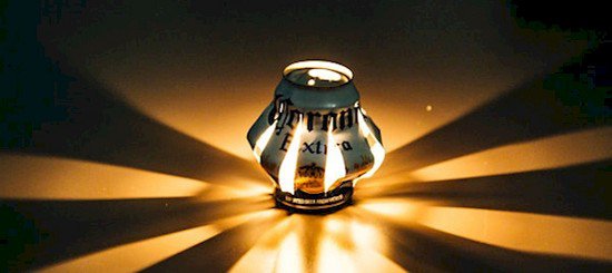 beer can lantern