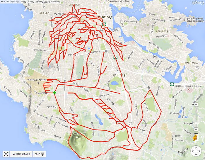 bike-cycling-gps-doodle-mermaid