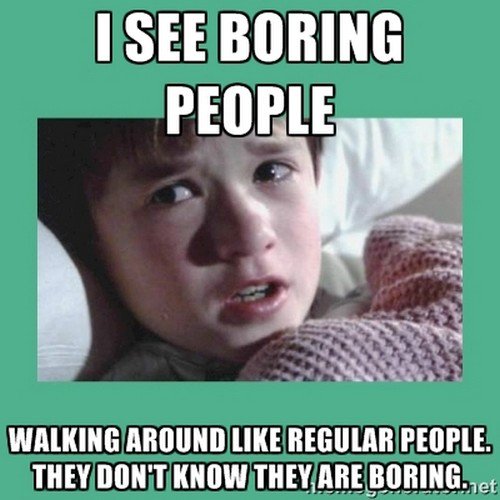 boring people