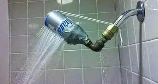can shower