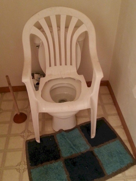 chair toilet