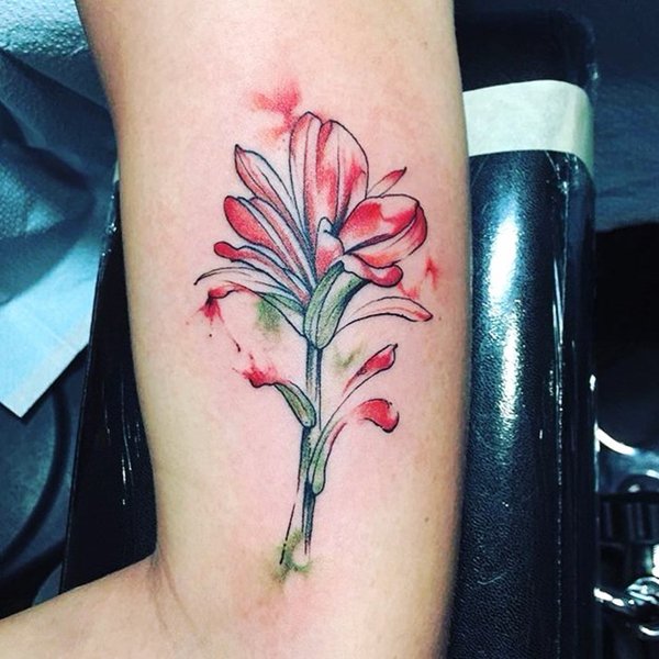 colorful-tattoos-flower