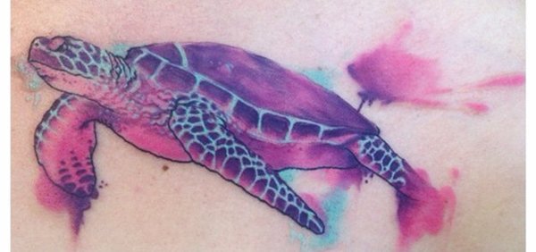 colorful-tattoos-turtle