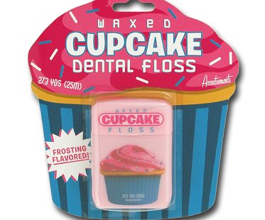 cupcake dental floss pack