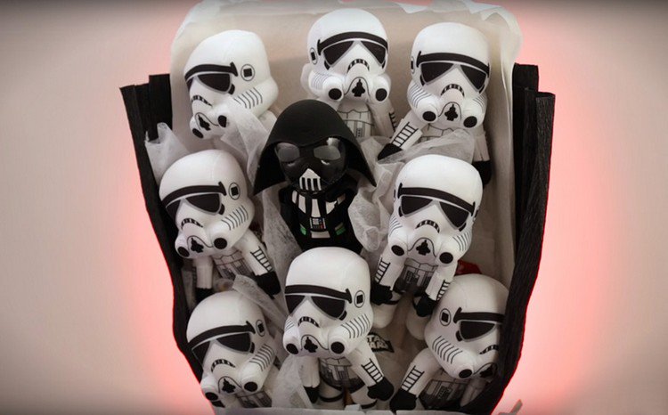 darth stormtroopers bouquet