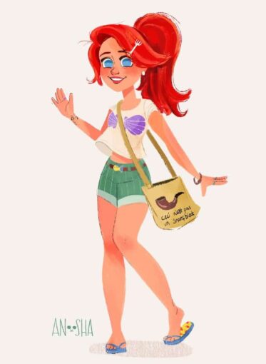These 'Disney' Princesses Have Been Reimagined As Cool Modern Day ...