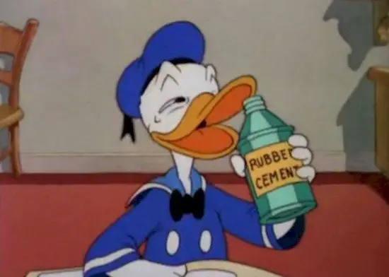 donald drinking