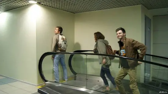 escalator to nowhere