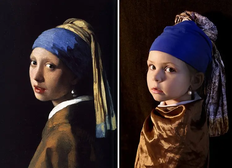 famous-paintings-recreated-vermeer