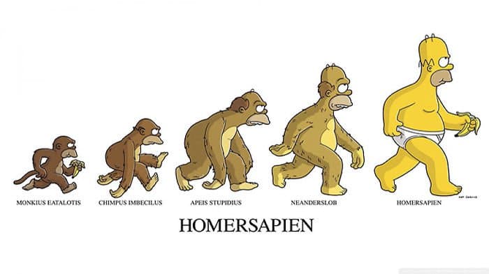 funny-satirical-evolution-charles-darwin-day-homer