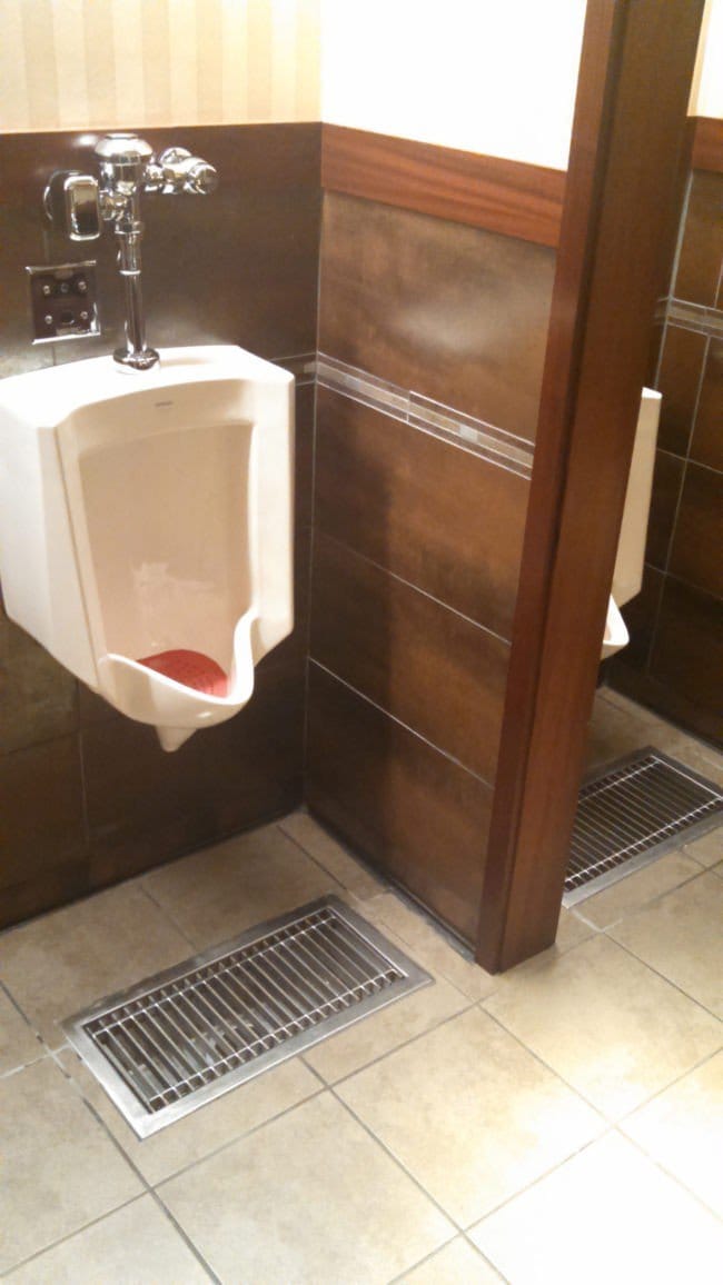 grate urinal