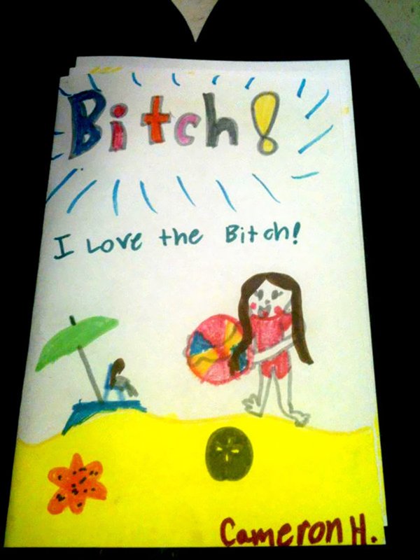 inappropriate-kids-drawings-bitch