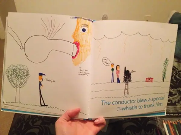 13 Accidentally Inappropriate Kids' Drawings That Turned 