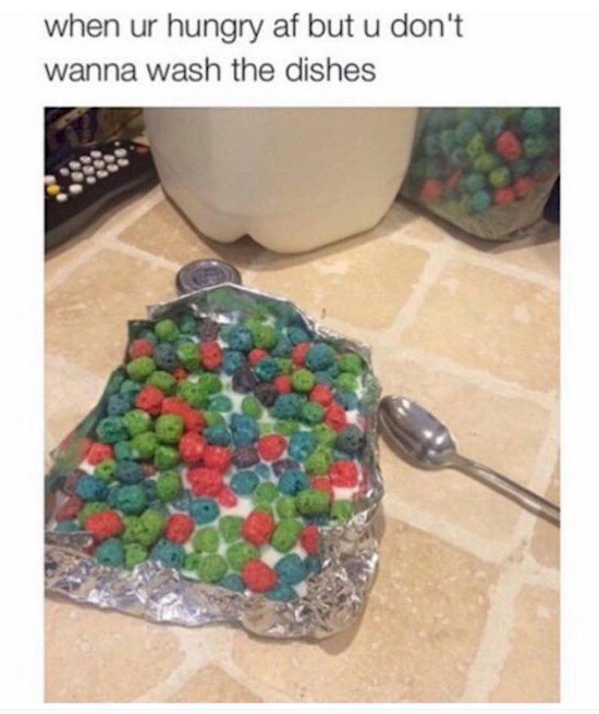 lazy dishes